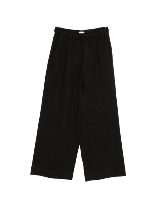 Pantalone donna Marella Sport nero in lino infilato MARELLA Sport | UOMO006